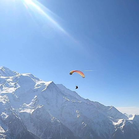Happy Moose - Cosy Mont Blanc View Apartment Chamonix Luaran gambar