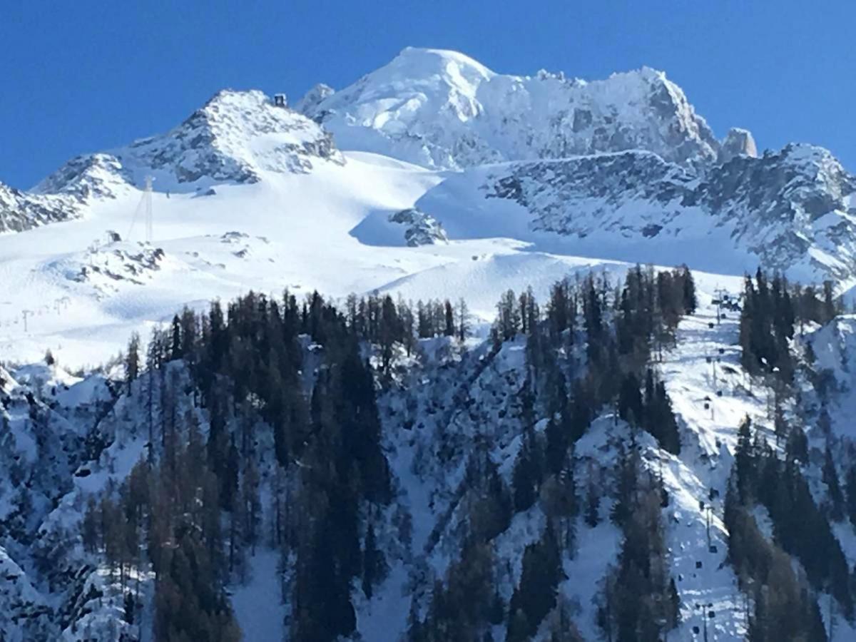 Happy Moose - Cosy Mont Blanc View Apartment Chamonix Luaran gambar